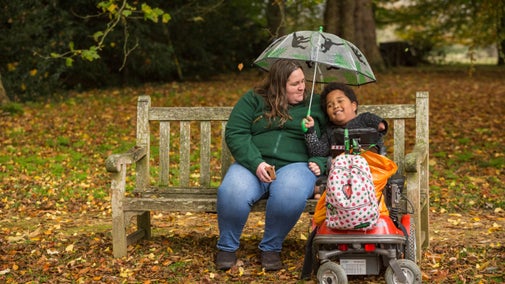 Visitors in autumn at Lacock Abbey, Wiltshire